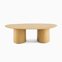 Organic Modular Table, Black on Ash, Small