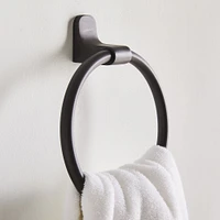 Mid-Century Contour Towel Rings | West Elm