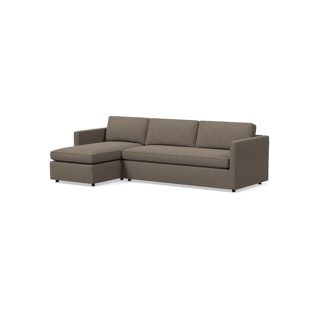 Harris 2 Piece Pop Up Sleeper Sectional With Storage | West Elm