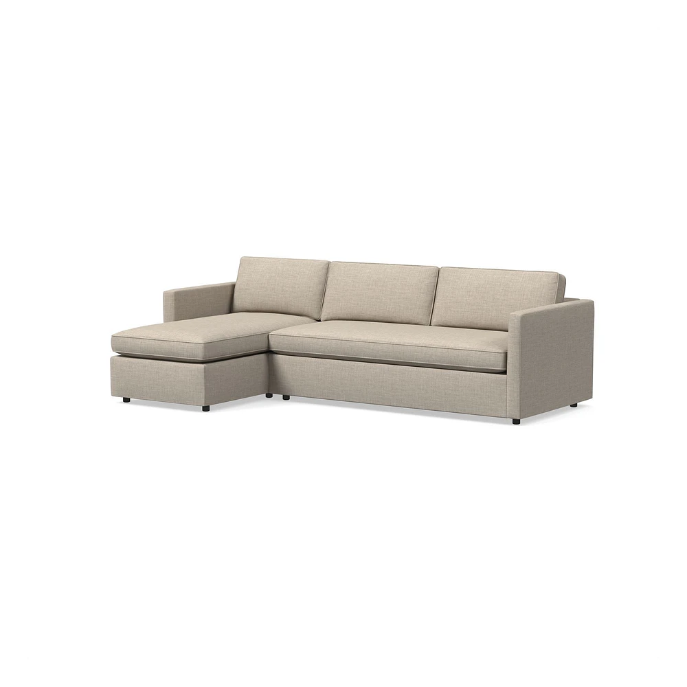 Harris 2 Piece Pop Up Sleeper Sectional With Storage | West Elm
