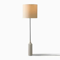 Hudson Concrete Base Floor Lamp (68") | West Elm