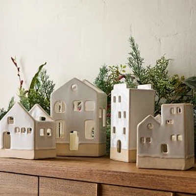 White House Village, Ceramic, Small