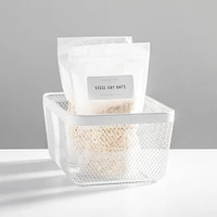 mDesign Meshi Wire Basket | West Elm