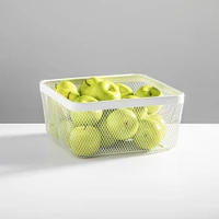 mDesign Meshi Wire Basket | West Elm