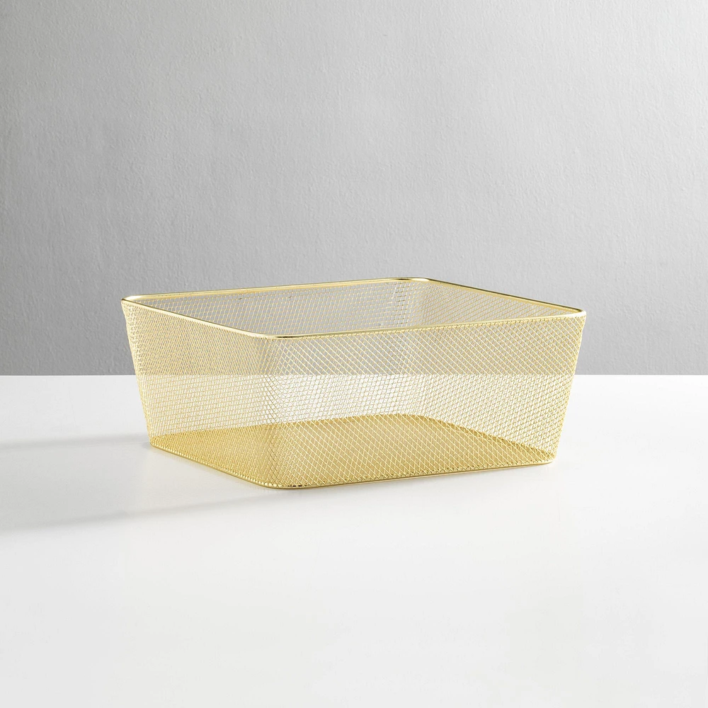 mDesign Mesh Baskets (Set of 2) | West Elm