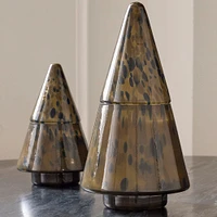 Lidded Glass Filled Tree Candle | West Elm