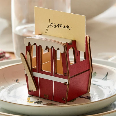 Wood Gondola Placecard Holder Sets | West Elm