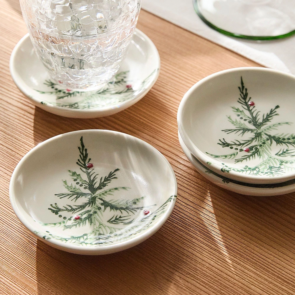 Tannenbaum Stoneware Coaster Sets | West Elm