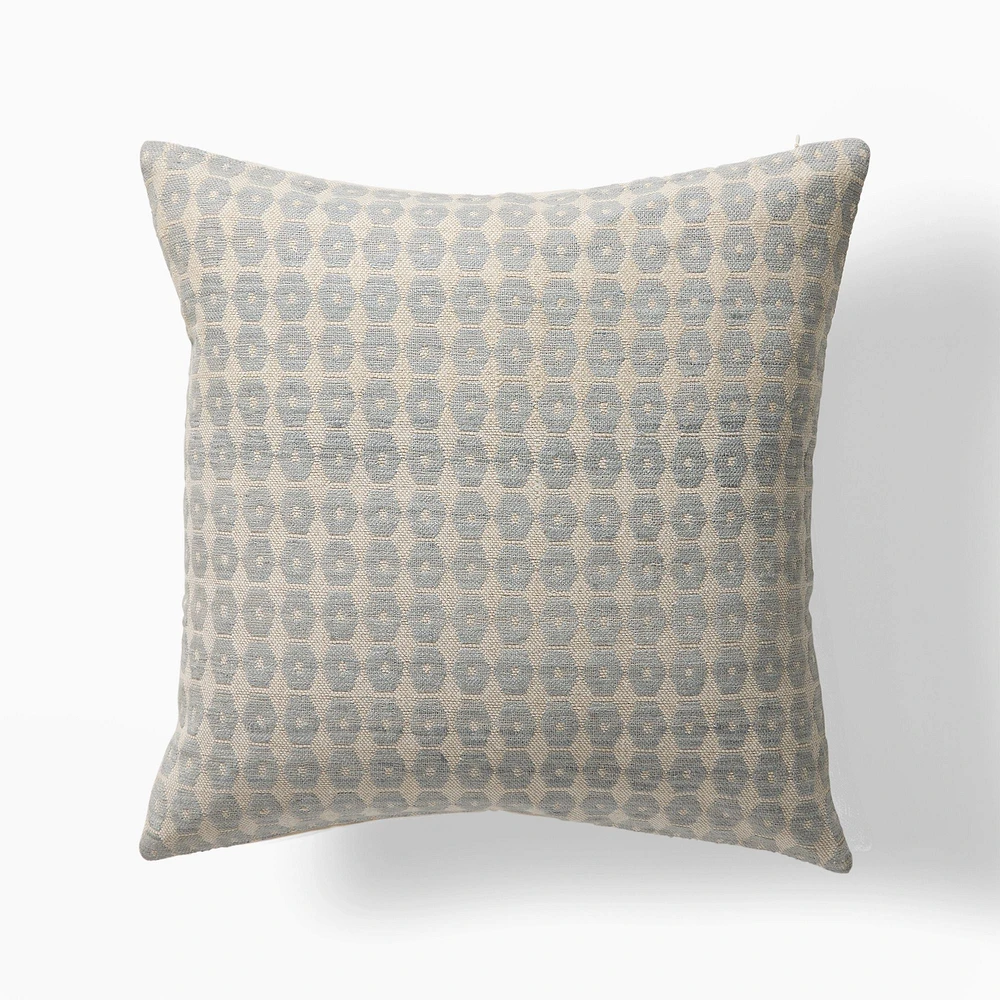 Honeycomb Silk Pillow Cover | West Elm