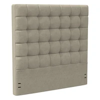 Grid Tufted Wall Mounted Headboard | West Elm