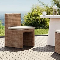 Westport Outdoor Dining Side Chair, Set of 2, Natural, AWW