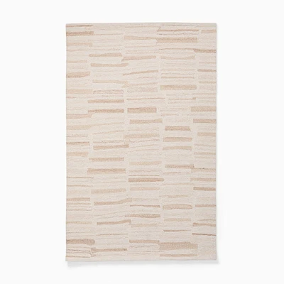 We Heights Rug, Alabaster, 5'x8'