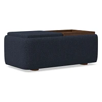 Bowman Storage Ottoman | West Elm