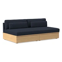 Harwood Armless Storage Sofa (75") | West Elm