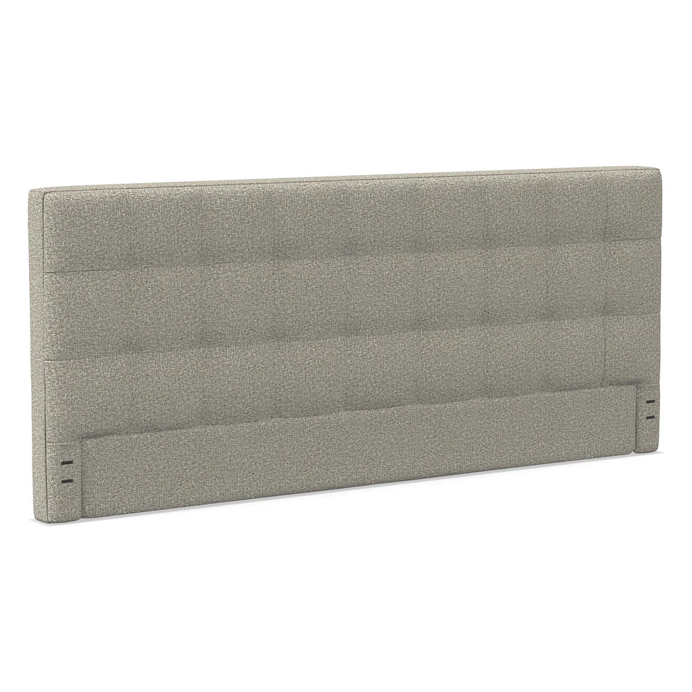 Grid Tufted Wall Mounted Headboard | West Elm