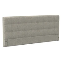 Grid Tufted Wall Mounted Headboard | West Elm