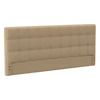 Grid Tufted Wall Mounted Headboard | West Elm