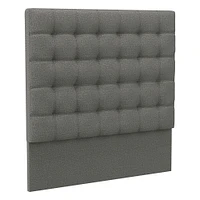 Grid Tufted Wall Mounted Headboard | West Elm