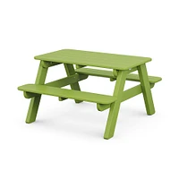 Forrest Kids Outdoor Picnic Table by POLYWOOD, Green, WE