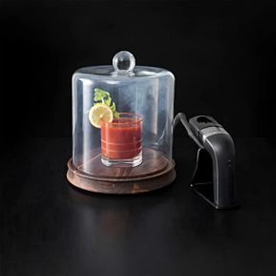 Crafthouse Glass Smoking Cloche & Chips