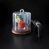 Crafthouse Glass Smoking Cloche & Chips