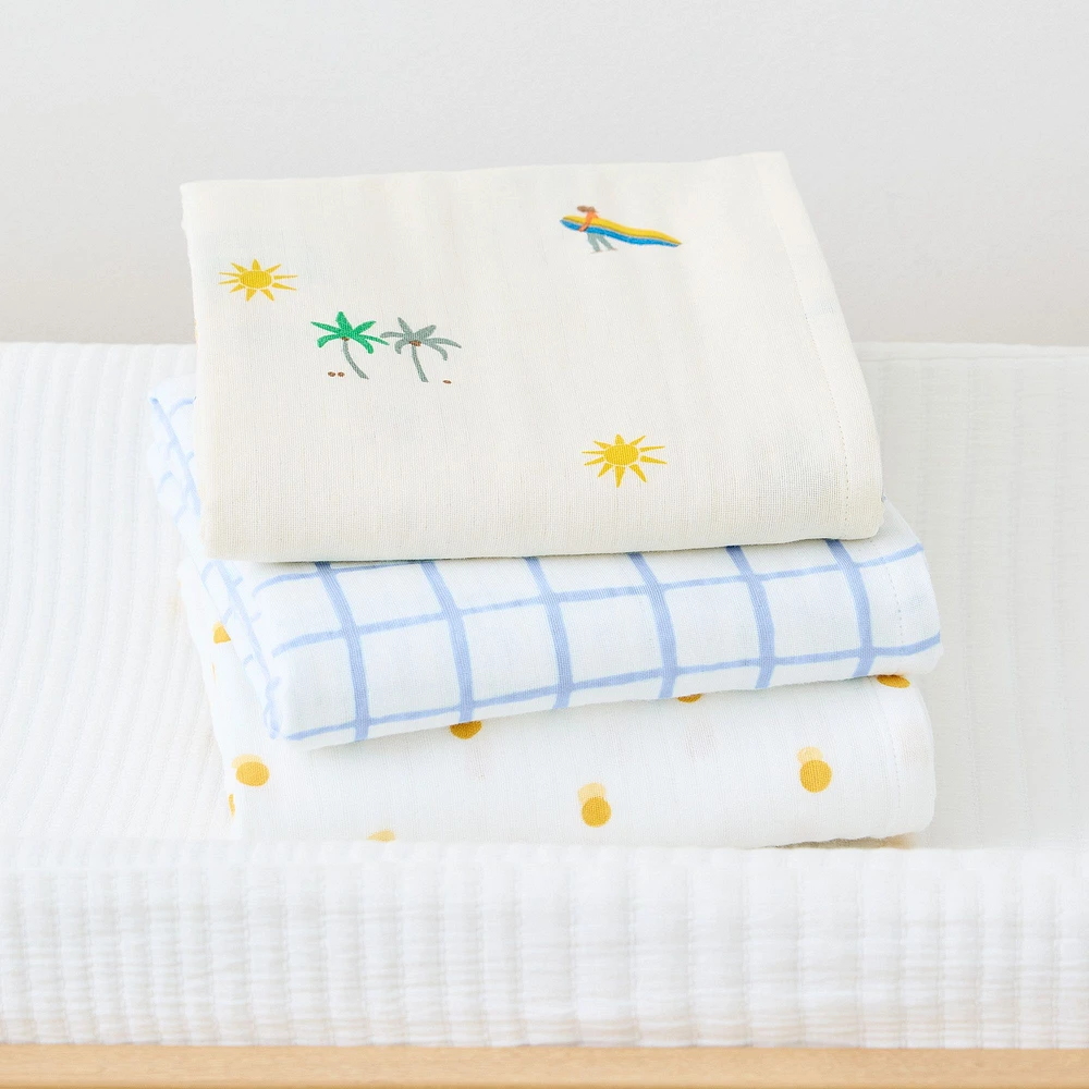 Surf Shack Swaddle Set | West Elm