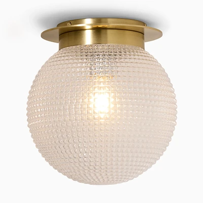 Edie Prismatic Flush Mount (10"–14") | West Elm