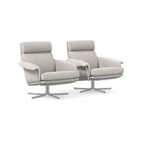 Kristoff Swivel Chair | West Elm