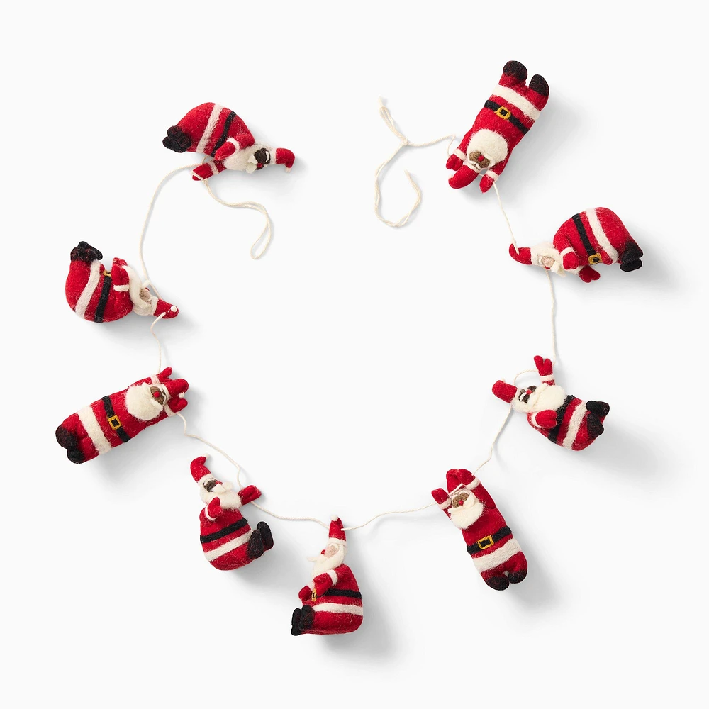 Santa Says Garland | West Elm