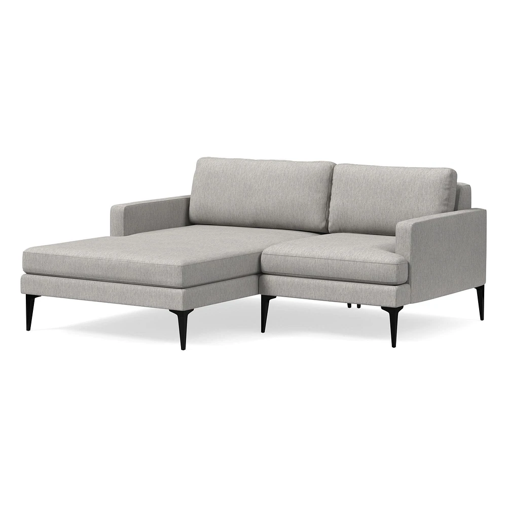 Andes Small 2-Piece Chaise Sectional (67") | West Elm