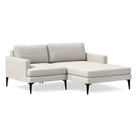 Andes Small 2-Piece Chaise Sectional (67") | West Elm