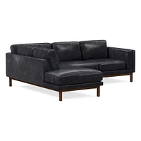 Dekalb 2 Piece Terminal Chaise Sectional | Sofa With West Elm