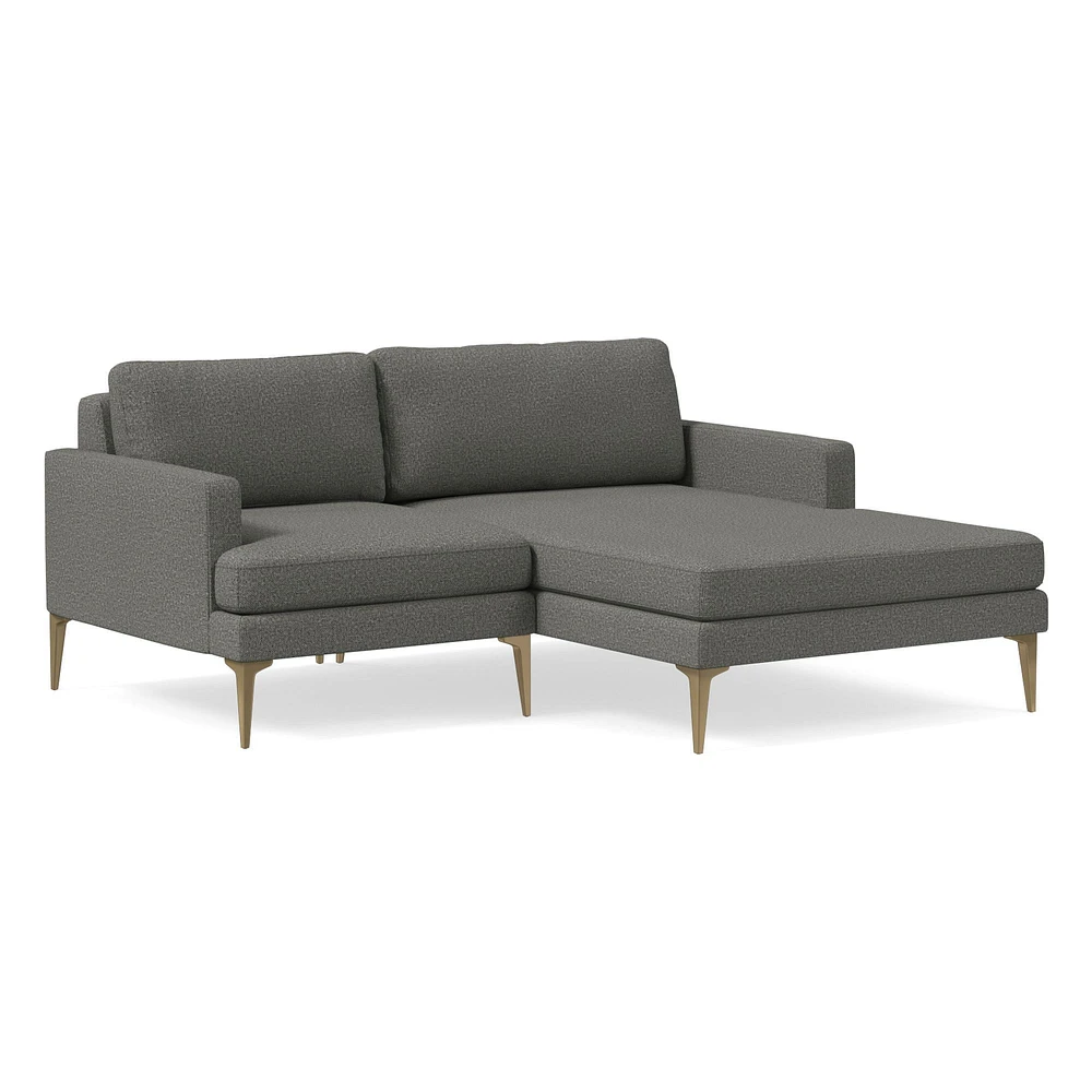 Andes Small 2-Piece Chaise Sectional (67") | West Elm