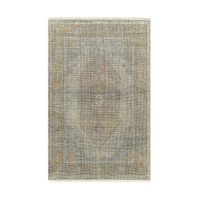 Jane Hand-Knotted Wool Rug, 6'x9', Multi