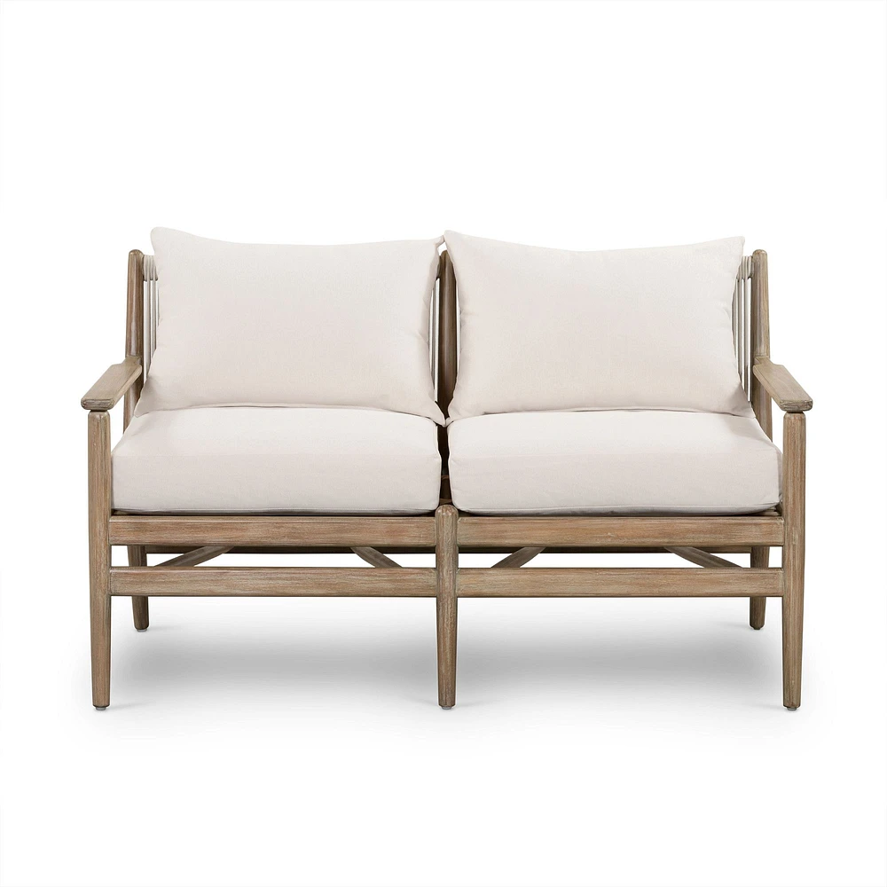 Rope Back Outdoor Sofa | West Elm