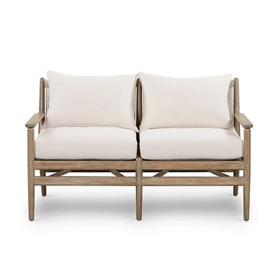 Rope Back Outdoor Sofa | West Elm