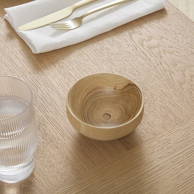 Gaia Teak Wood Condiment Bowl | West Elm