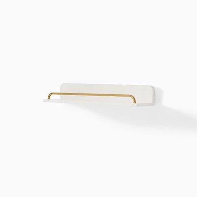 Curved Polished Shelves (24"–36") | West Elm