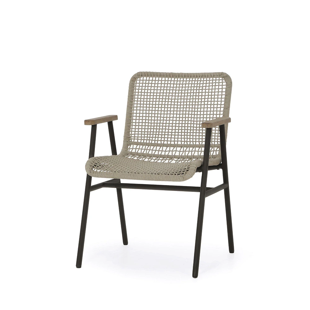 Outdoor Woven Dining Chair | West Elm