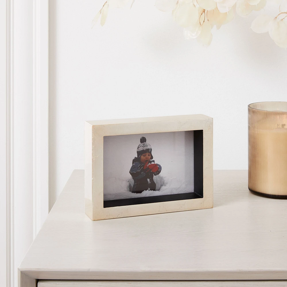 Modern Champagne Lacquer Frames | West Elm