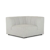 Catania Outdoor Channeled Back Sectional (43") | West Elm