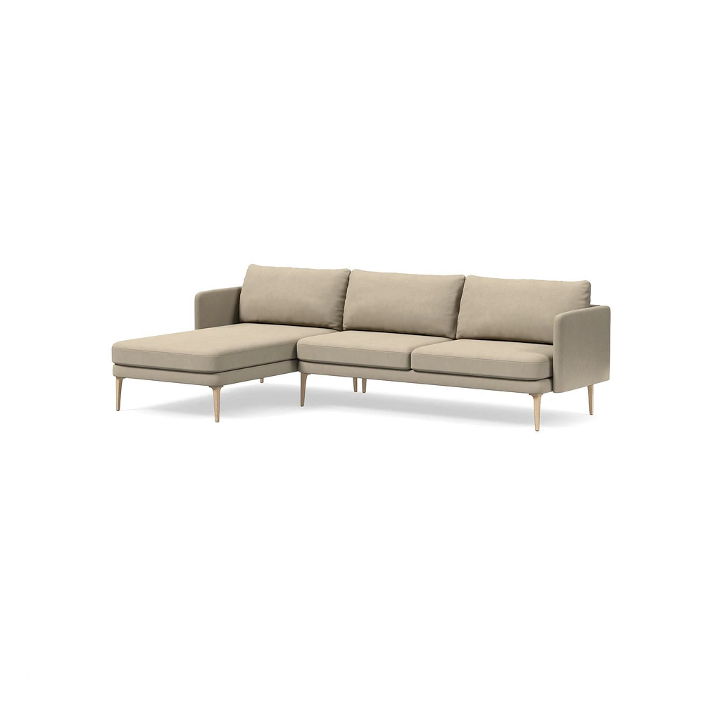 Auburn 2-Piece Chaise Sectional (107") | West Elm