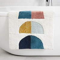 Half Moons Bath Mat, Multi, 20"x34"