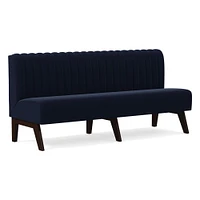 Novak Banquette - Vertical Channel Tufting | West Elm