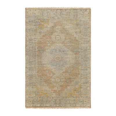 Kendall Hand-Knotted Wool Rug, 6'x9', Multi