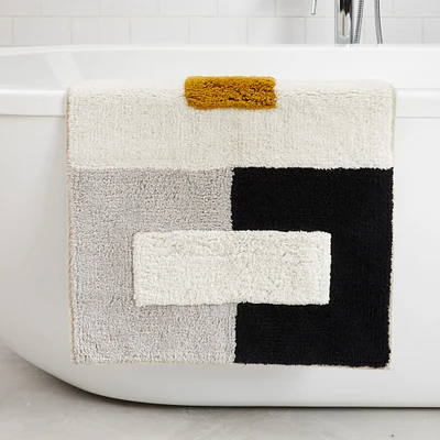 Colorblock Bath Mat | West Elm