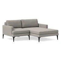 Andes Small 2-Piece Chaise Sectional (67") | West Elm