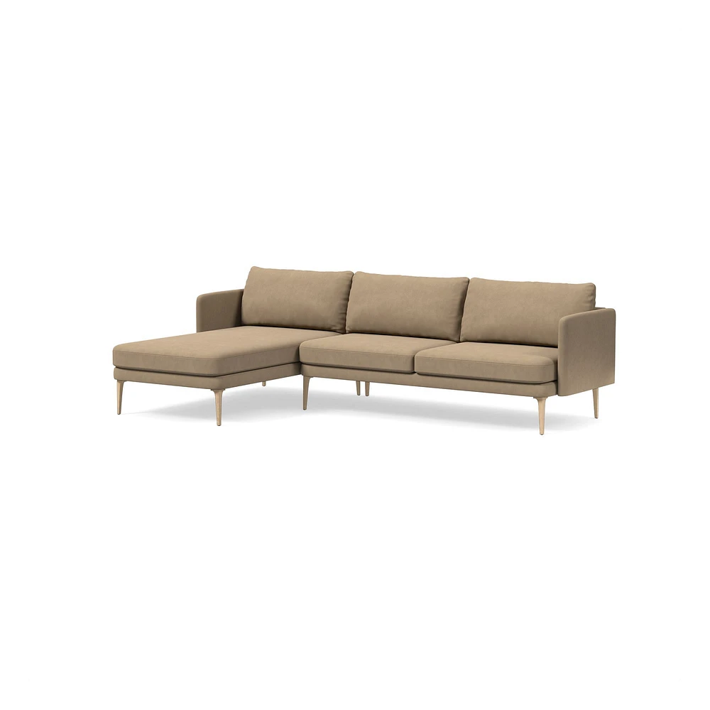 Auburn 2-Piece Chaise Sectional (107") | West Elm