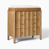 Scalloped Narrow Changing Table (35") | West Elm