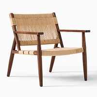 Morton Woven Show Wood Chair, Paper Cord, Natural, Rst Br